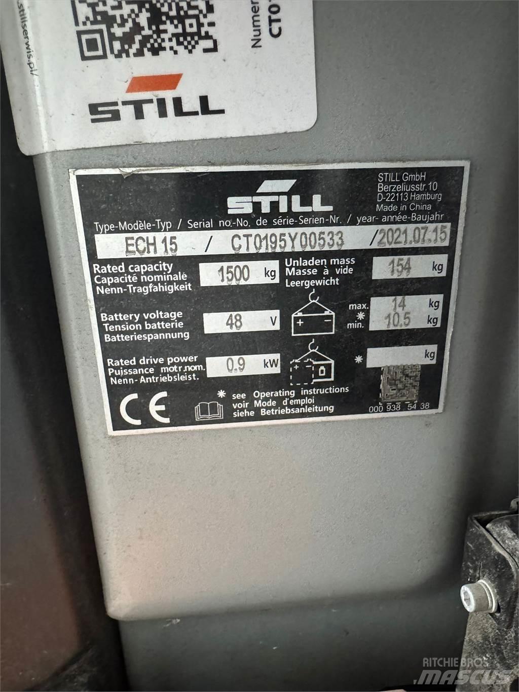 Still ECH 15 Low lifter