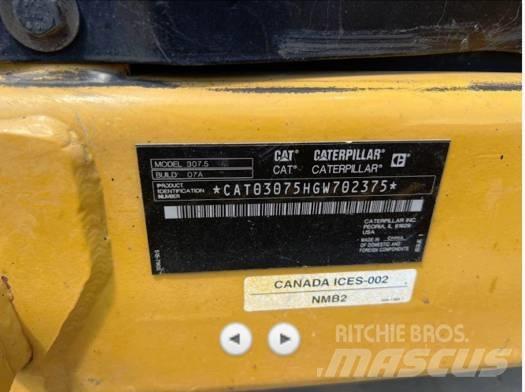 CAT 307.5 Crawler excavators