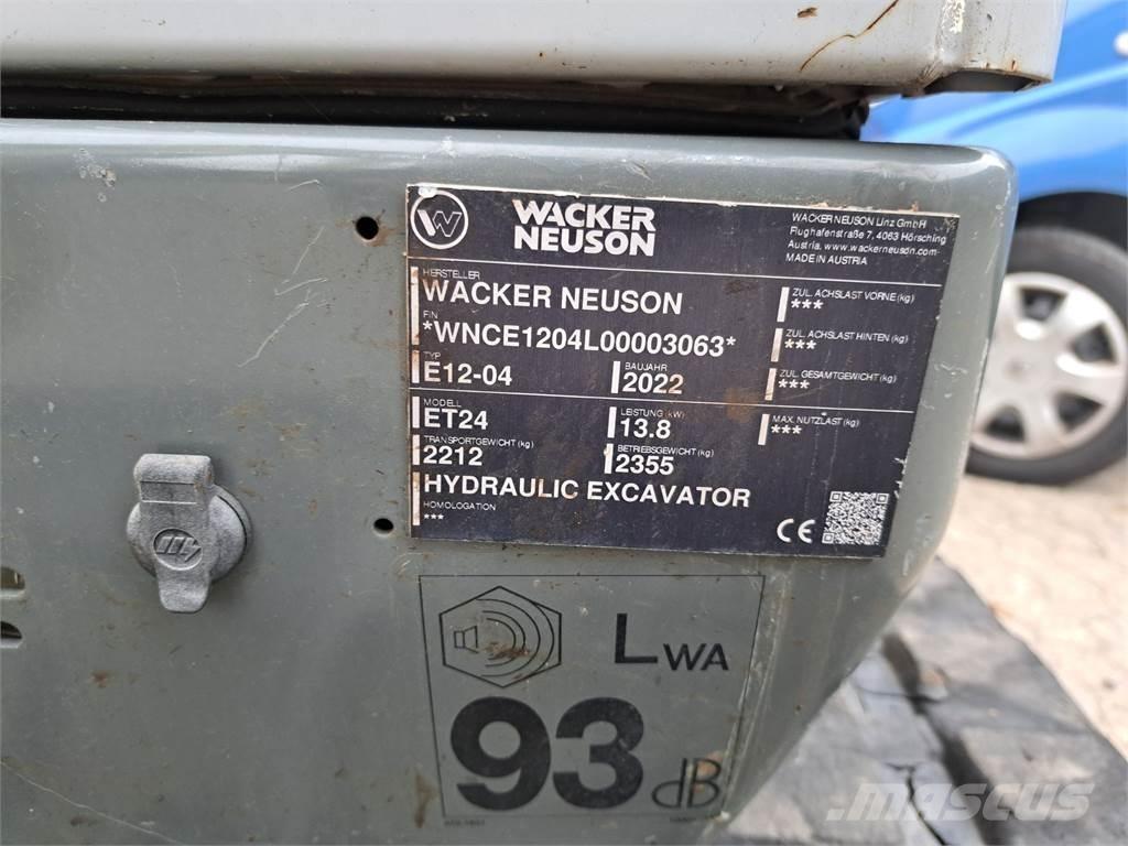 Wacker Neuson ET24 Crawler excavators