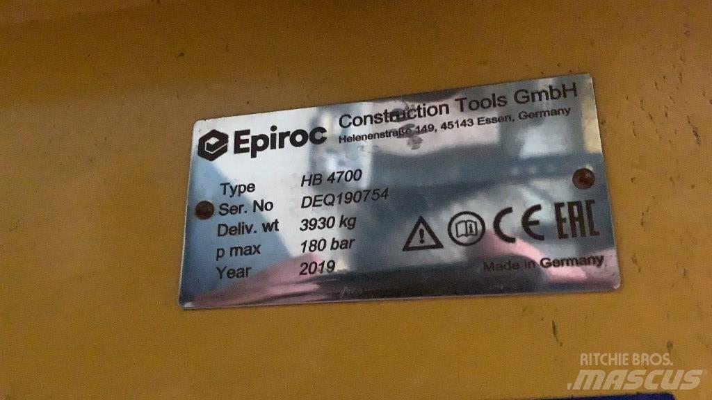 Atlas Copco HB4700 Hammers / Breakers