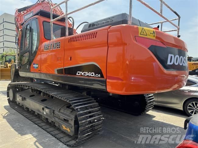 Doosan DX 340 LC Crawler excavators