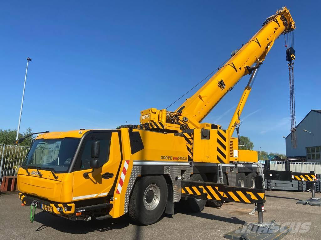 Grove GMK 5150 XL Tower cranes