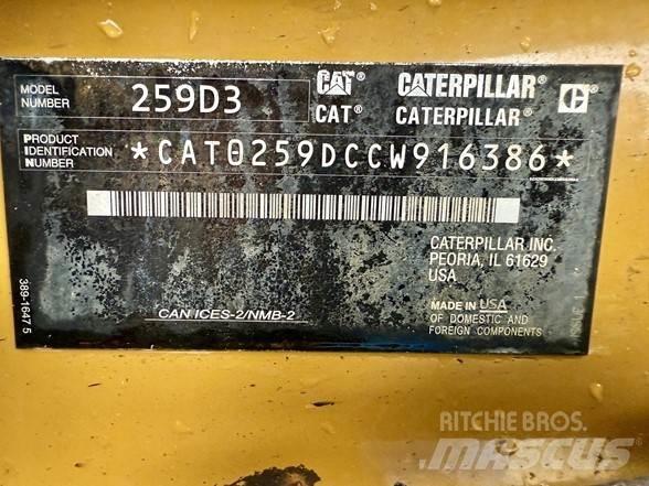 CAT 259D3 Skid steer loaders