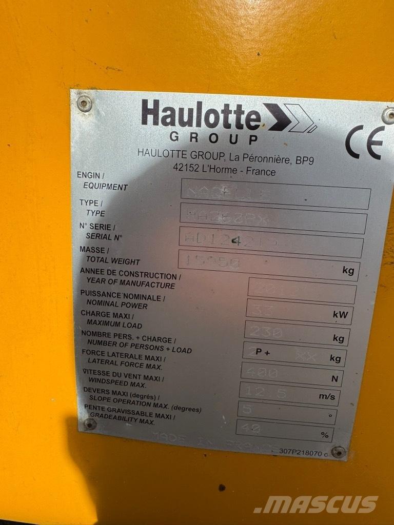 Haulotte HA 260 PX Articulated boom lifts