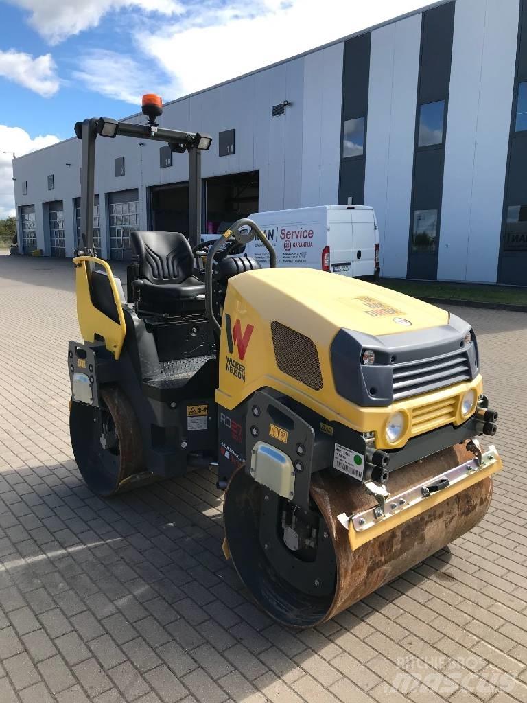 Wacker Neuson RD27 Twin drum rollers