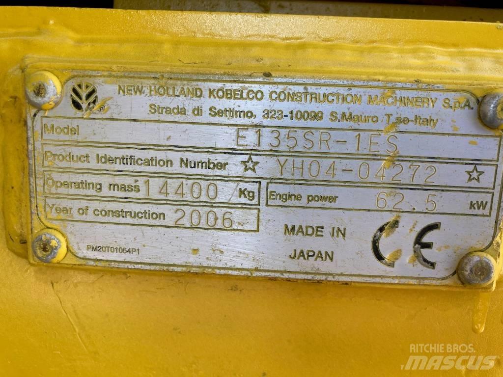 New Holland E 135 SR Midi excavators  7t - 12t