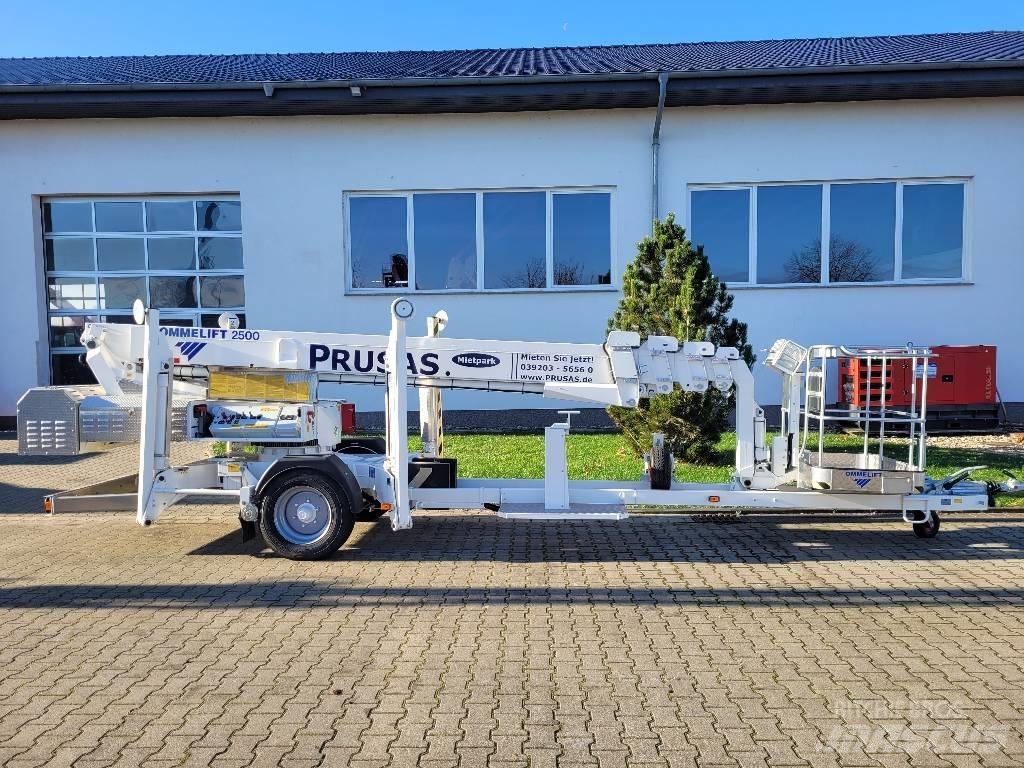 Omme 2500 EBP Trailer mounted aerial platforms