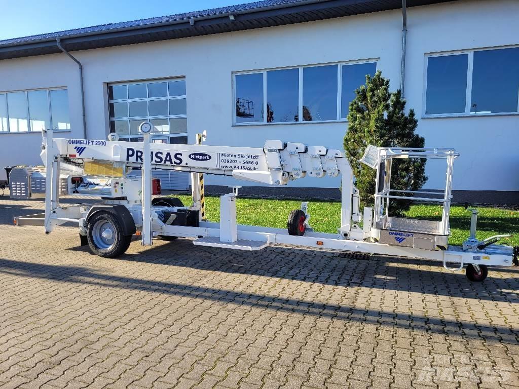 Omme 2500 EBP Trailer mounted aerial platforms