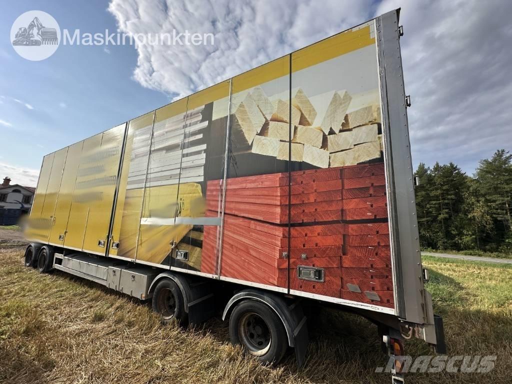Närko D4ZW13L62 Box body trailers