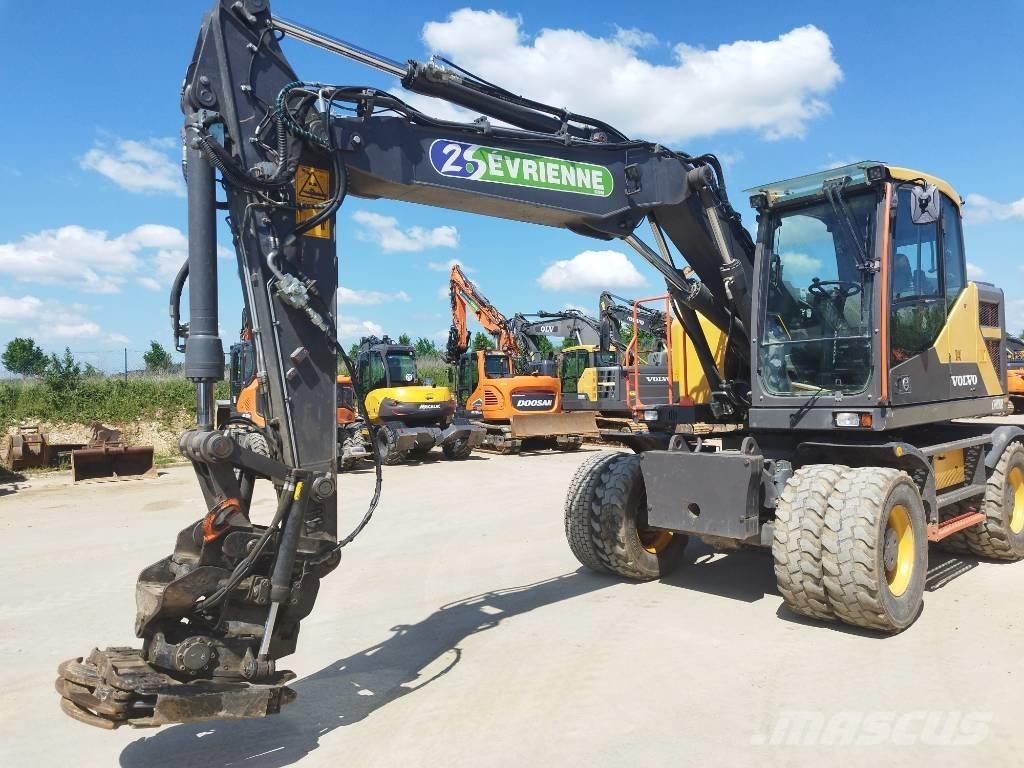 Volvo EWR 150 E Wheeled excavators