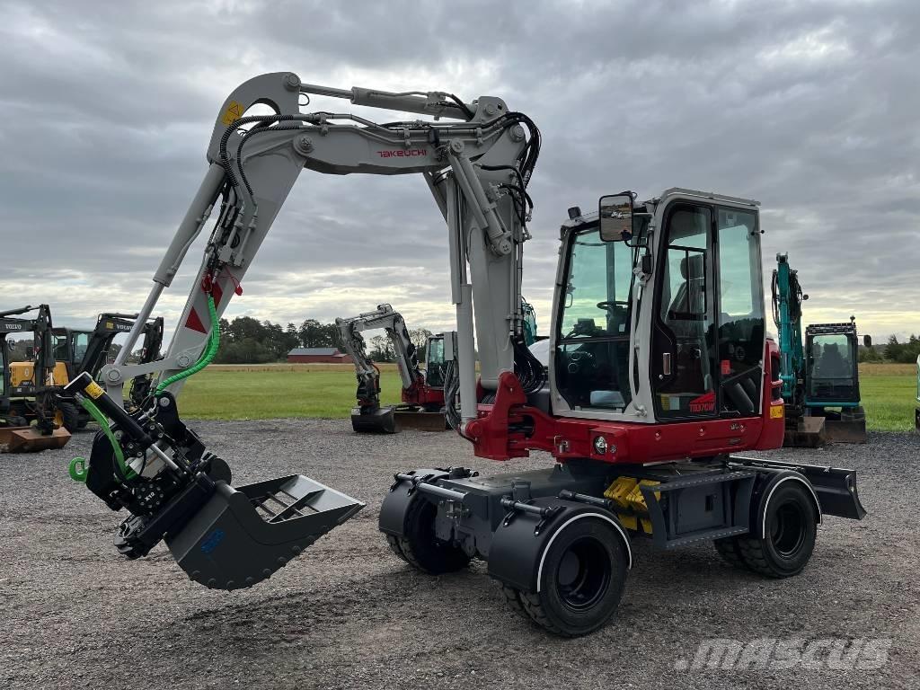 Takeuchi TB 370 W Wheeled excavators