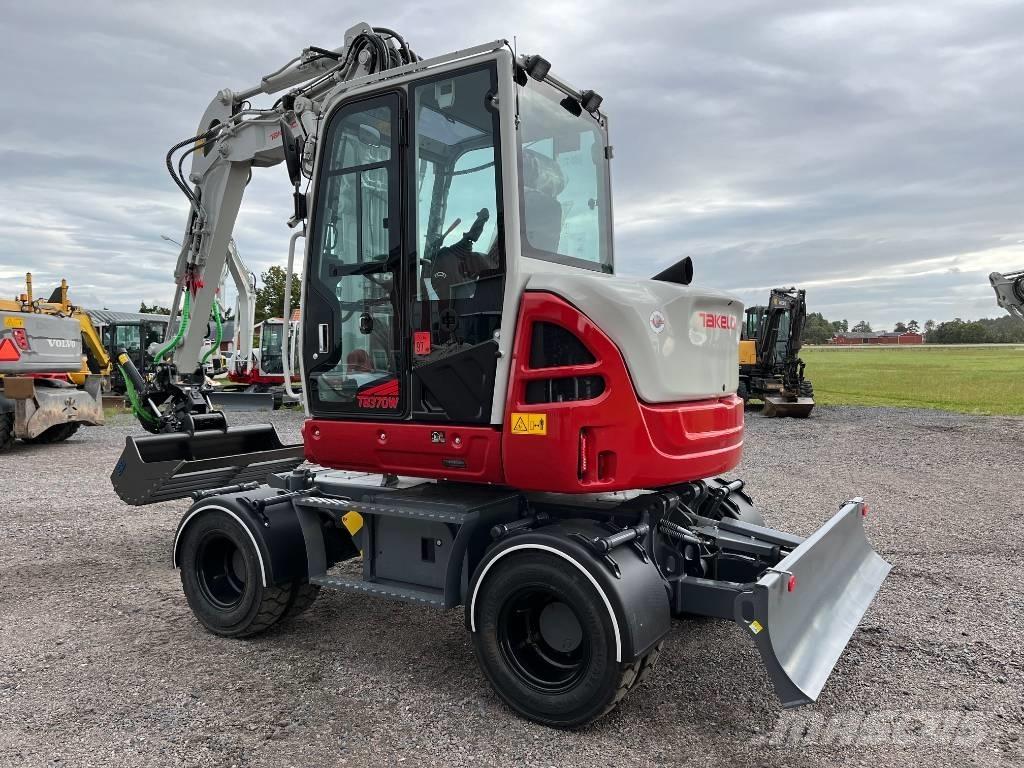 Takeuchi TB 370 W Wheeled excavators