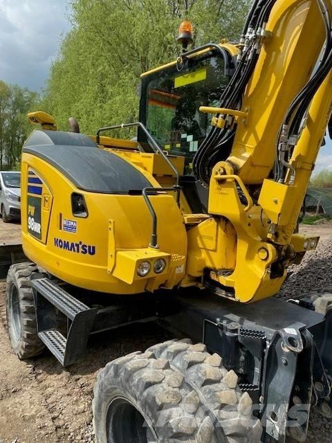 Komatsu PW 98 MR-11 Wheeled excavators