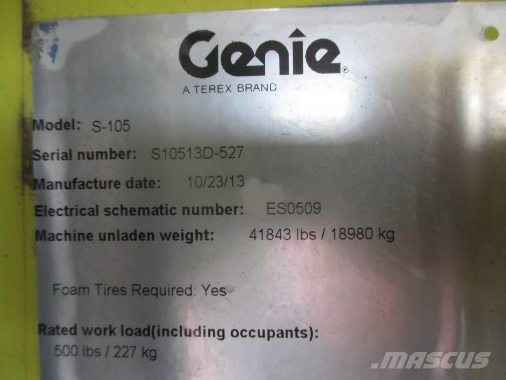 Genie S 105 Telescopic boom lifts