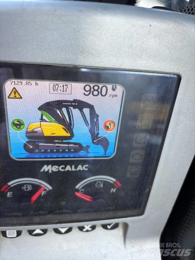 Mecalac 8 M CR Midi excavators  7t - 12t