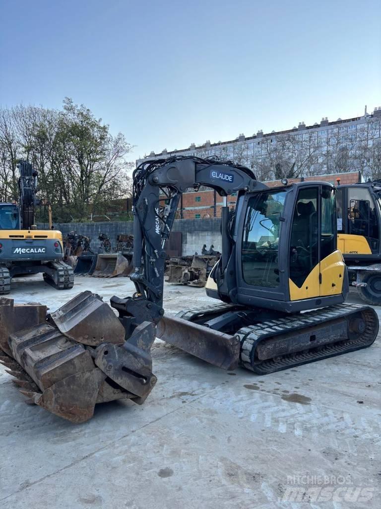 Mecalac 8 M CR Midi excavators  7t - 12t