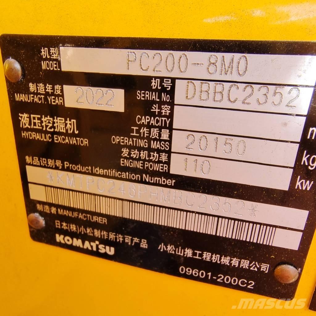 Komatsu PC 200 Crawler excavators