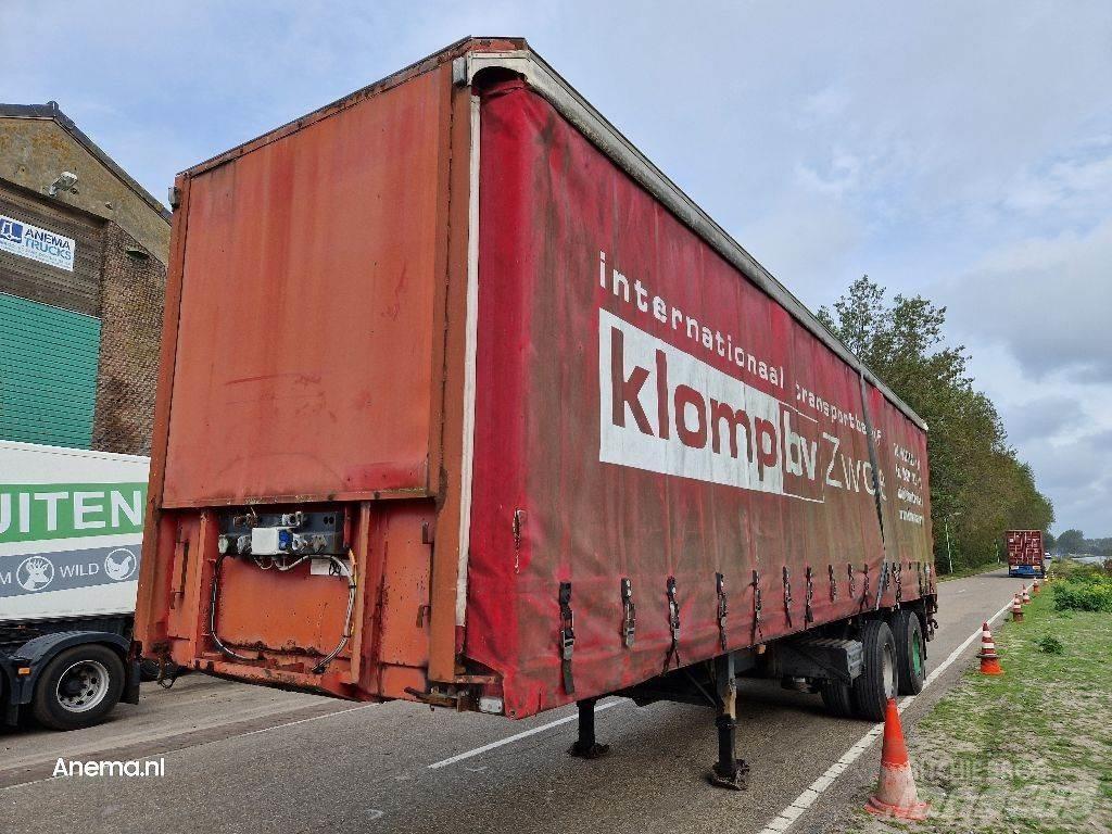 Pacton THD 232 Curtainsider semi-trailers