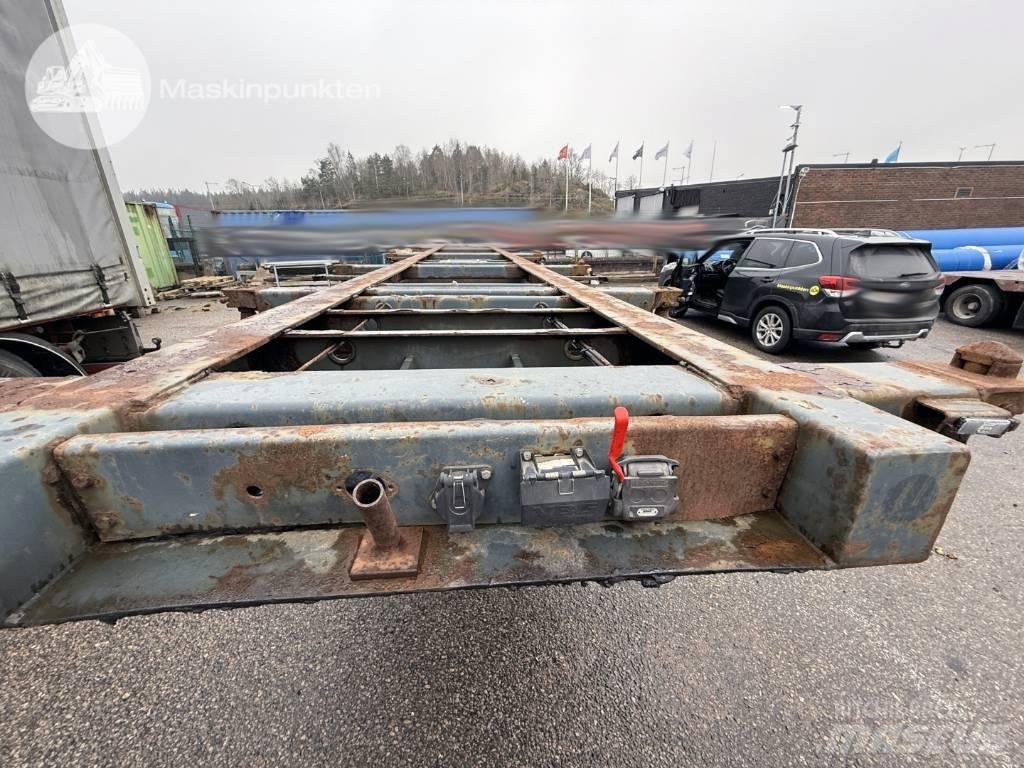 Schweriner CS 40 Containerframe semi-trailers