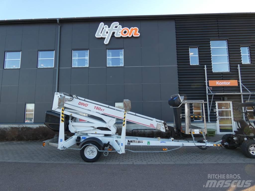 Dino 180 XT  Skylift Trailer mounted aerial platforms