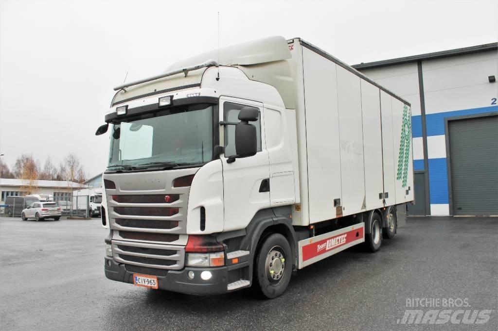 Scania R480 6x2 Box body trucks