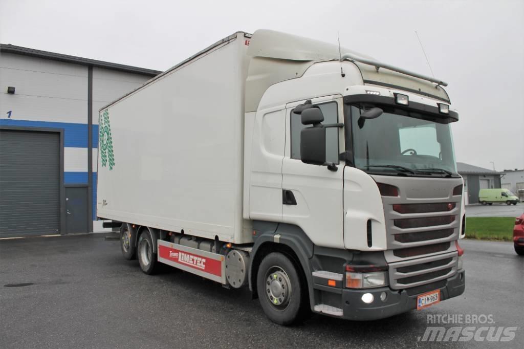 Scania R480 6x2 Box body trucks