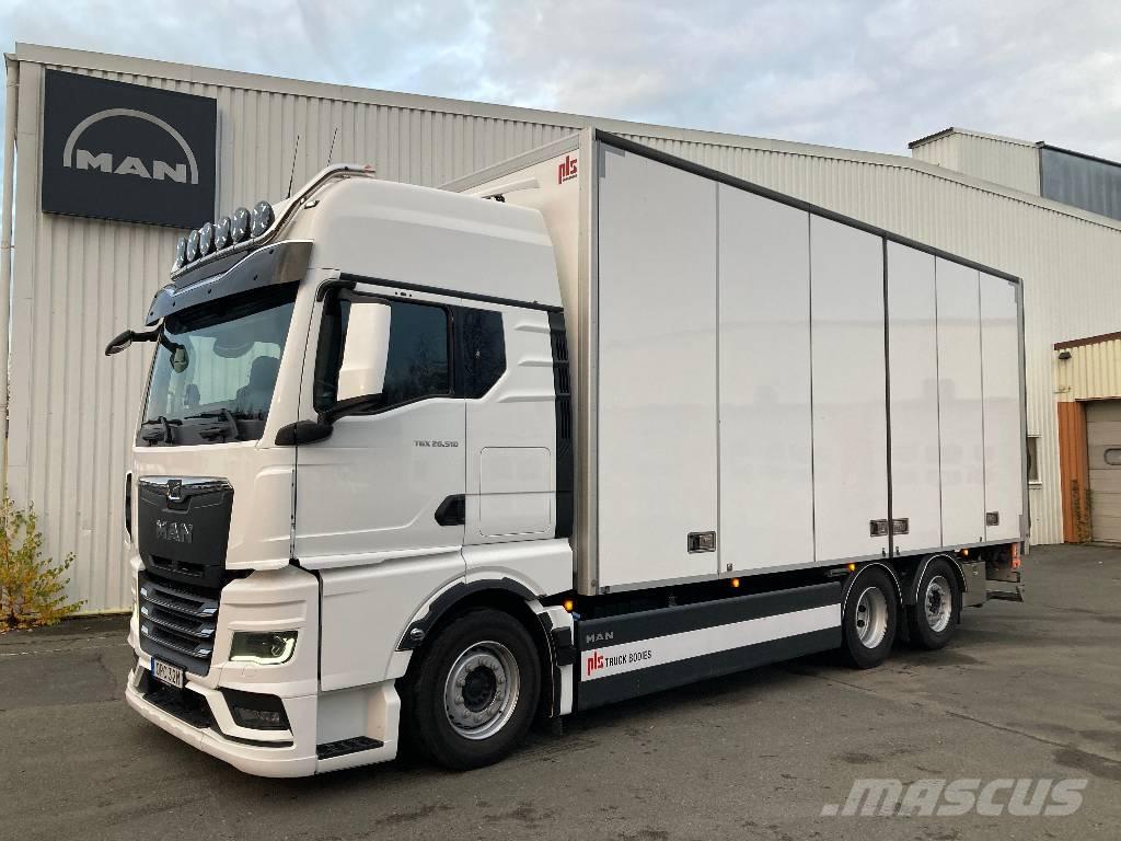 MAN TGX 26.510 Box body trucks