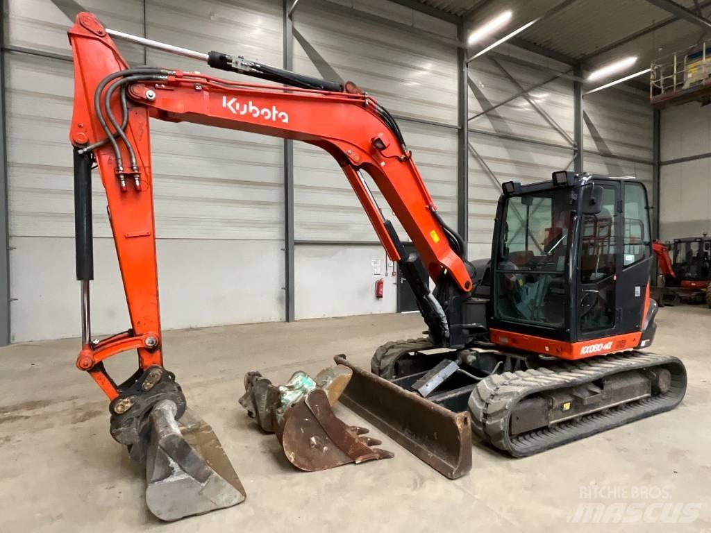 Kubota KX 080-4 A Midi excavators  7t - 12t