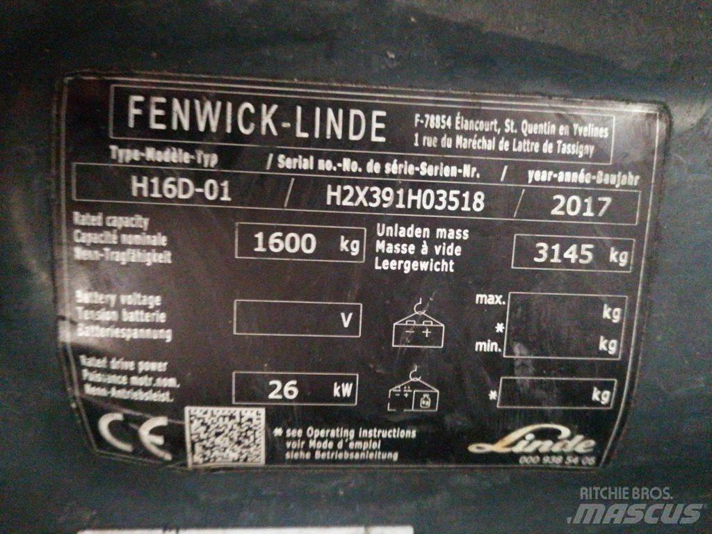 Linde H16D-01 Diesel trucks