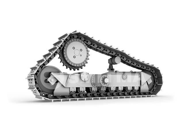 CAT D6T Tracks, chains and undercarriage