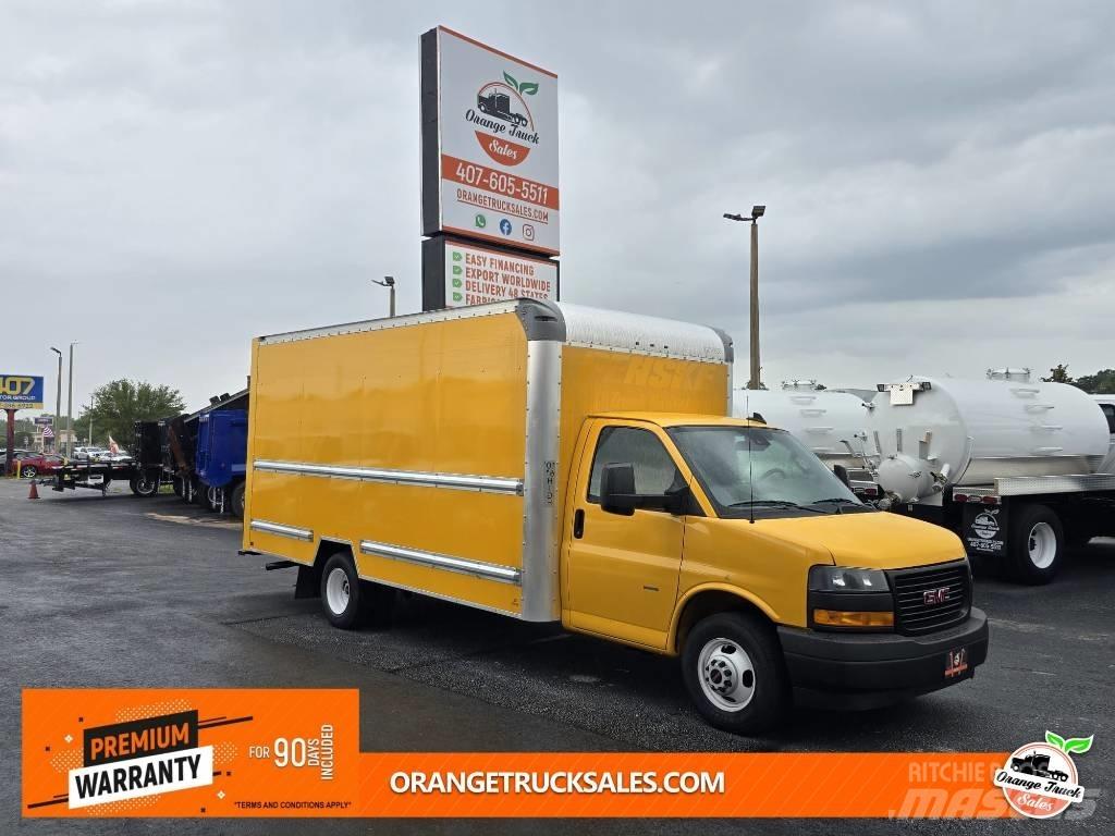 GMC G 3500 Box body trucks