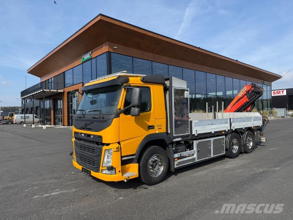 Volvo FM410 Crane trucks