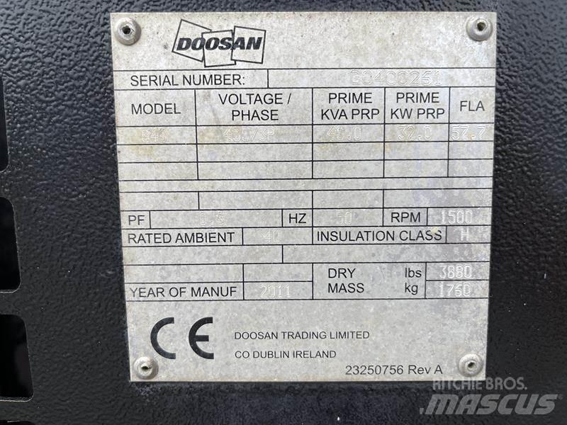 Doosan G 40 Diesel Generators