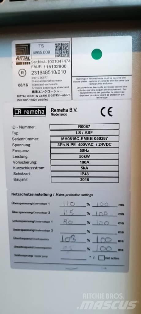  Remeha ELW 50-100 Gas Generators