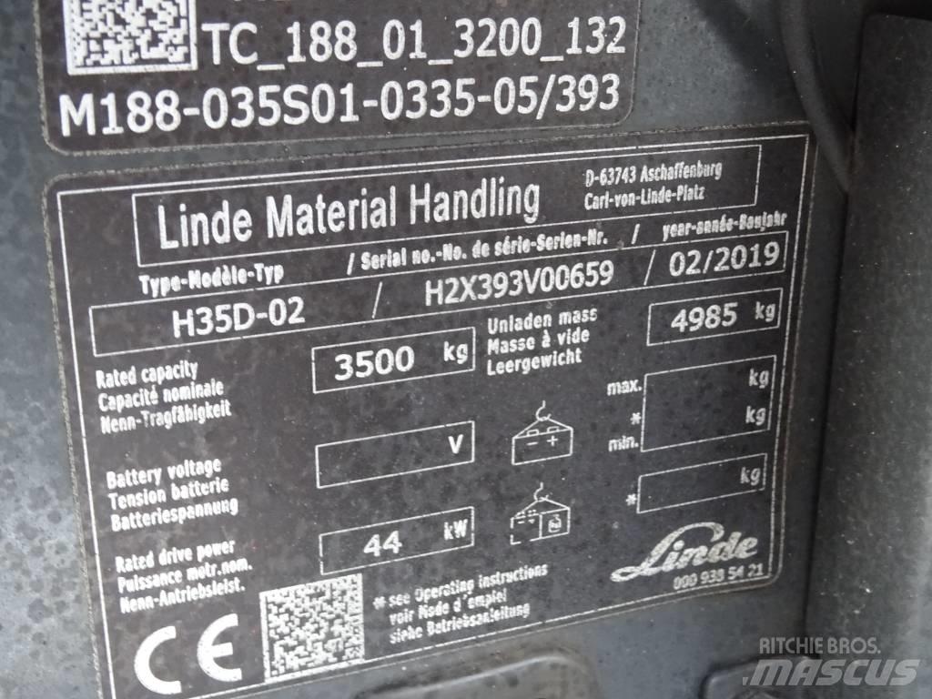 Linde H35D-02 Diesel trucks