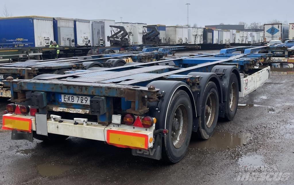Krone Krone SDC27 Containerframe semi-trailers