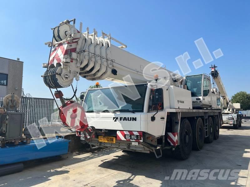 Tadano Faun ATF80-4 All terrain cranes