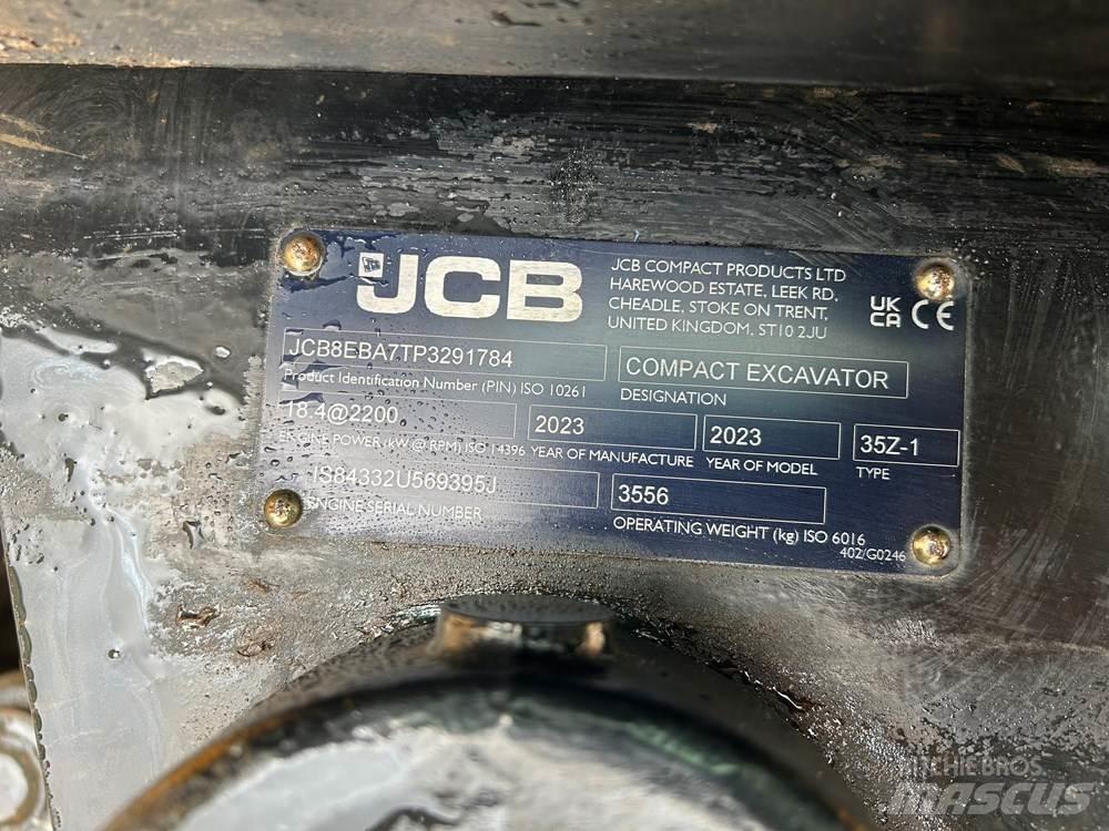JCB 35Z-1 Mini excavators < 7t (Mini diggers)