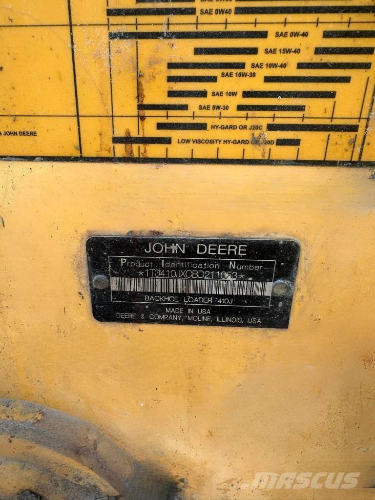 John Deere 410 J Backhoe loaders