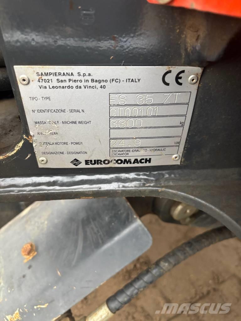 Eurocomach ES 35 ZT Mini excavators < 7t (Mini diggers)