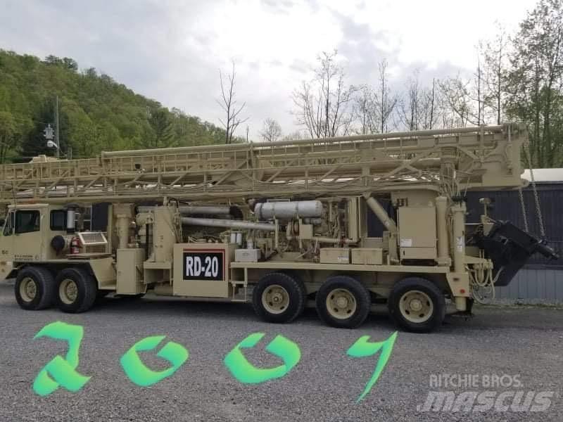 Atlas Copco RD20 III Mobile drill rig trucks