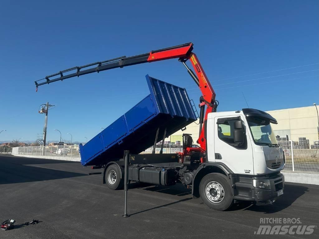 Renault 280 Crane trucks
