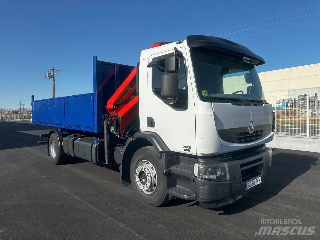 Renault 280 Crane trucks