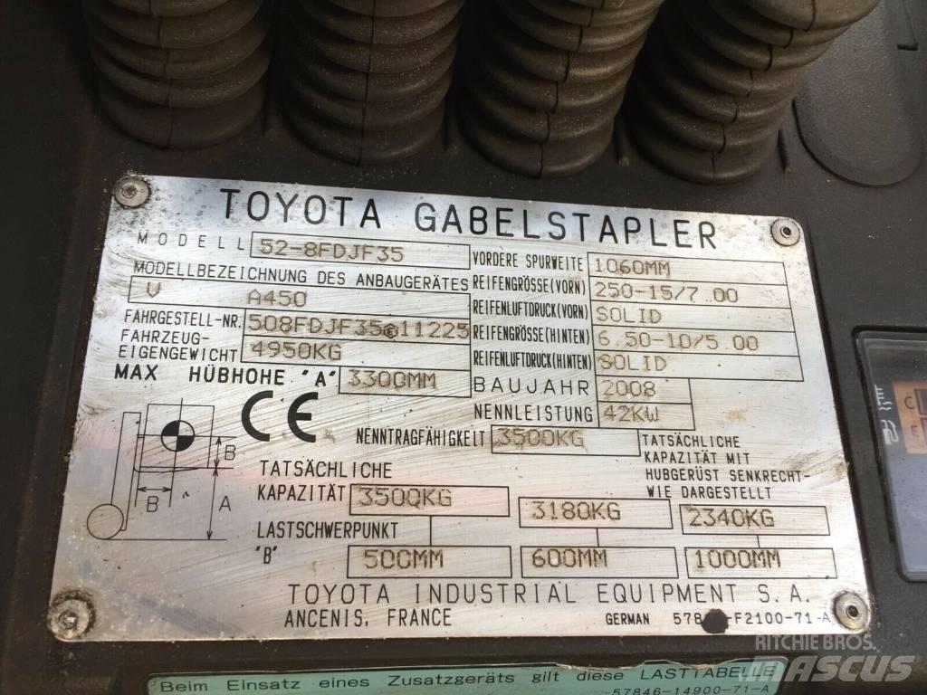 Toyota 02-8 FD JF 35 Diesel trucks