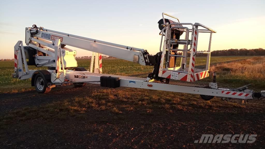 Dino 210 XT Trailer mounted aerial platforms