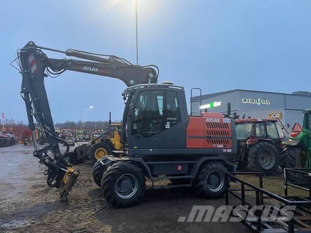 Atlas 160 W Wheeled excavators