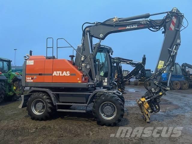 Atlas 160 W Wheeled excavators