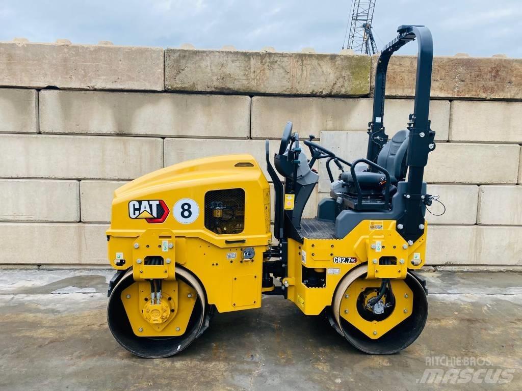 CAT CB 2.7 Twin drum rollers