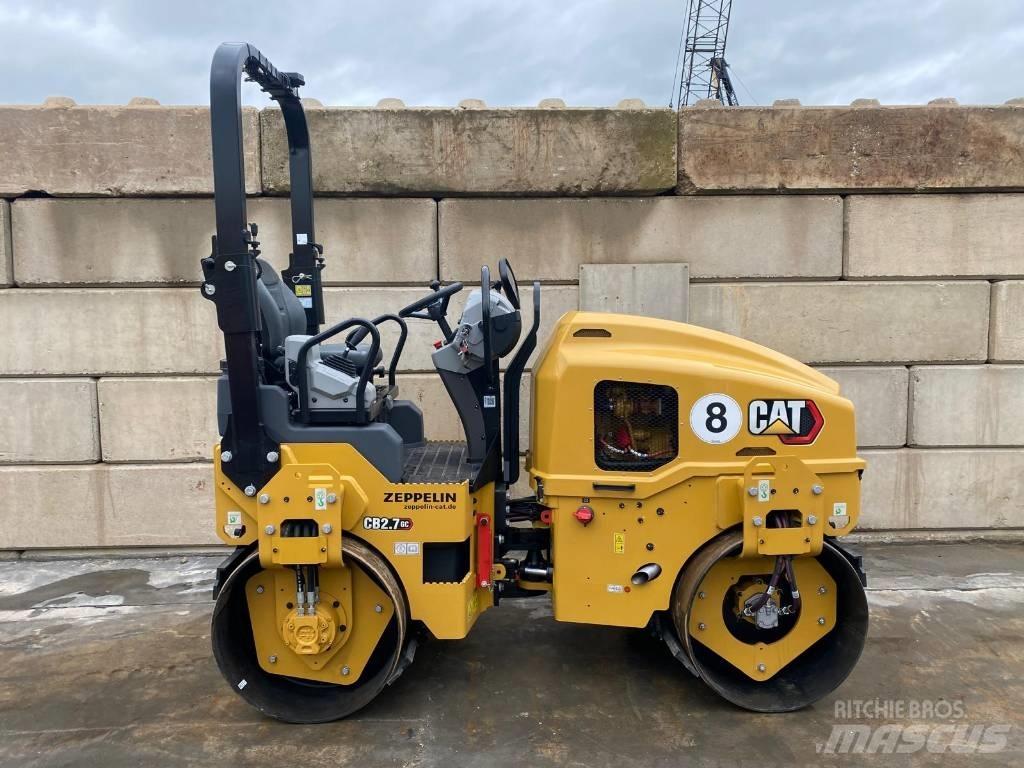 CAT CB 2.7 Twin drum rollers