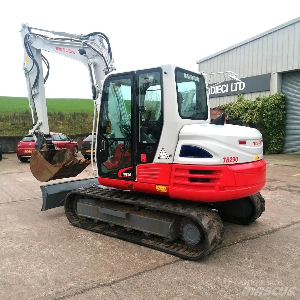 Takeuchi TB290 Midi excavators  7t - 12t